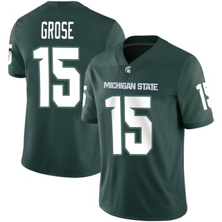 Angelo Grose Game Green Men's Michigan State Spartans Football Jersey