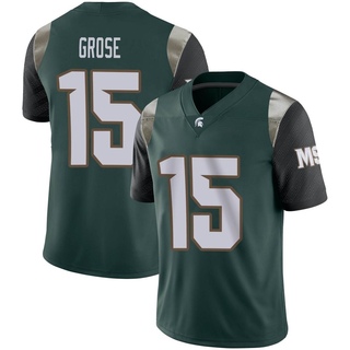Angelo Grose Limited Green Men's Michigan State Spartans Football Jersey
