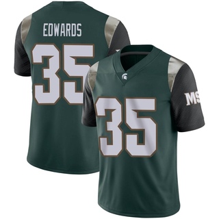 Sam Edwards Limited Green Men's Michigan State Spartans Football Jersey