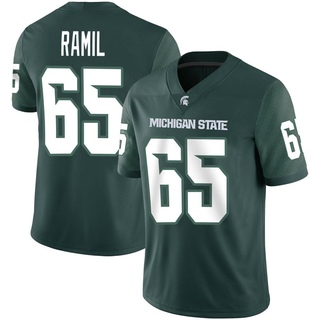 Stanton Ramil Game Green Men's Michigan State Spartans Football Jersey