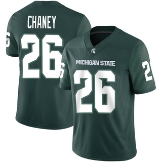 Stone Chaney Game Green Youth Michigan State Spartans Football Jersey